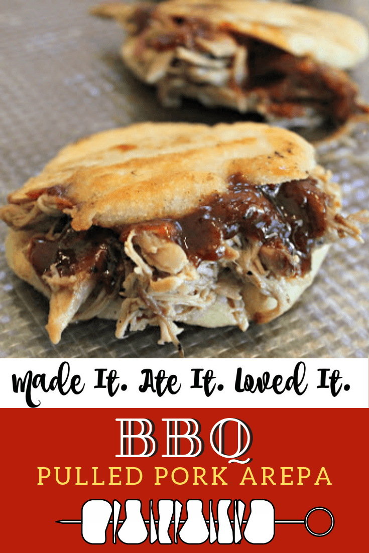 BBQ Pulled Pork Arepas