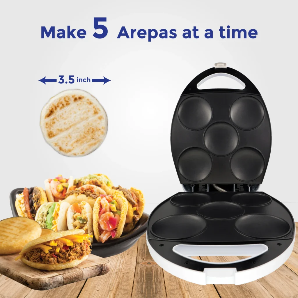 StarBlue Arepa Maker 5 Arepas at a time